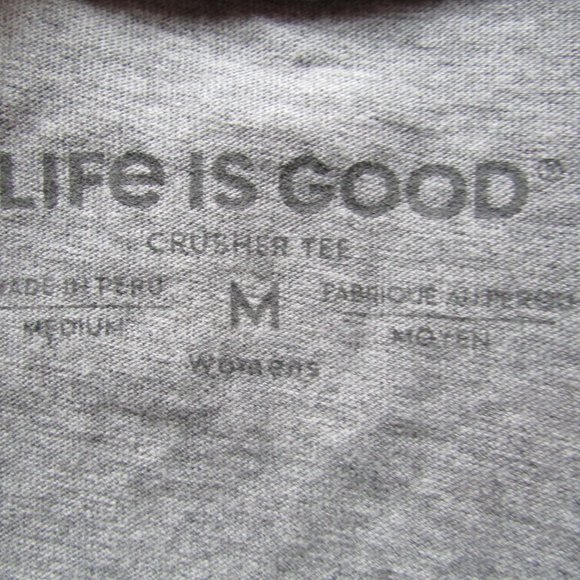 Life Is Good, Long Sleeve T-Shirt with "Ready to Bumble" on Front - Size Med - Picture 5 of 5